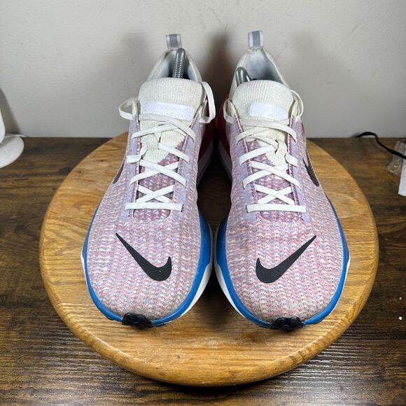 Nike Zoom X Invincible Run Flyknit 3 White Red Shoe Men's Size 11.5 FJ3889-100 - Picture 2 of 10